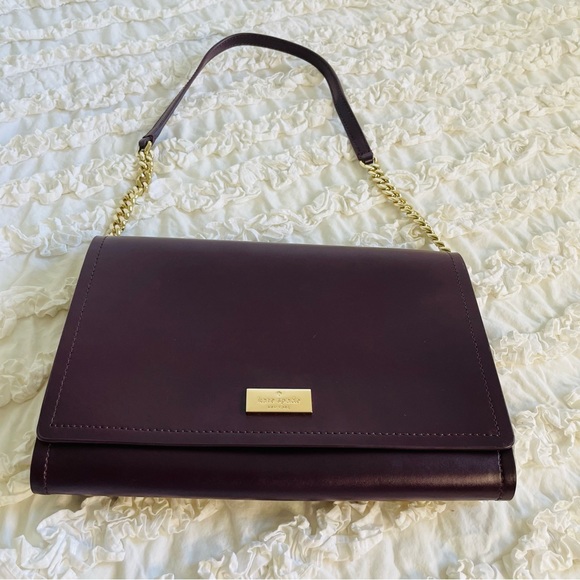 Kate Spade Envelope Plum Purse - Picture 14 of 14